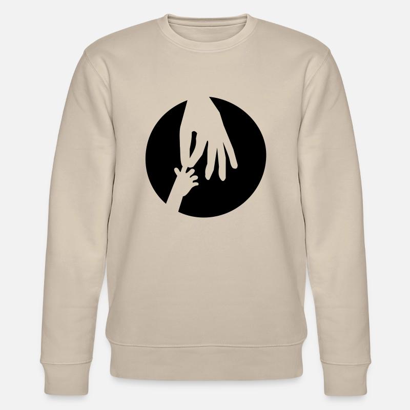 hand reach - Stanley/Stella Unisex Bio-Sweatshirt CHANGER  - Beige