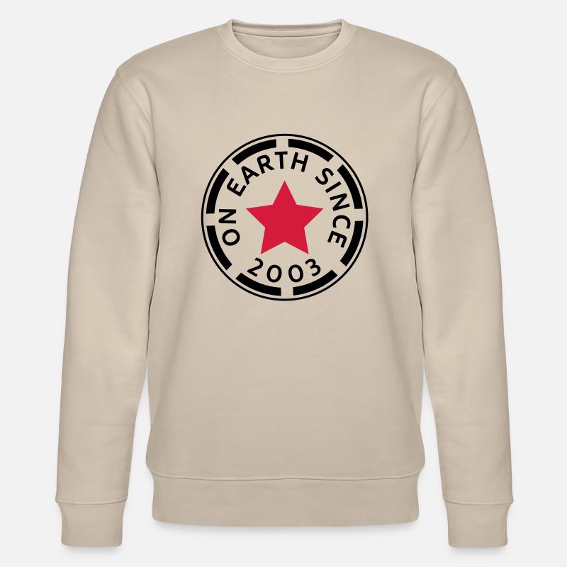 on earth since 2003 (fr) - Sweat bio CHANGER Stanley/Stella Unisexe - beige