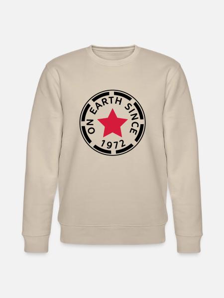 on earth since 1972 (uk) - Stanley/Stella CHANGER Unisex Organic Sweatshirt - beige