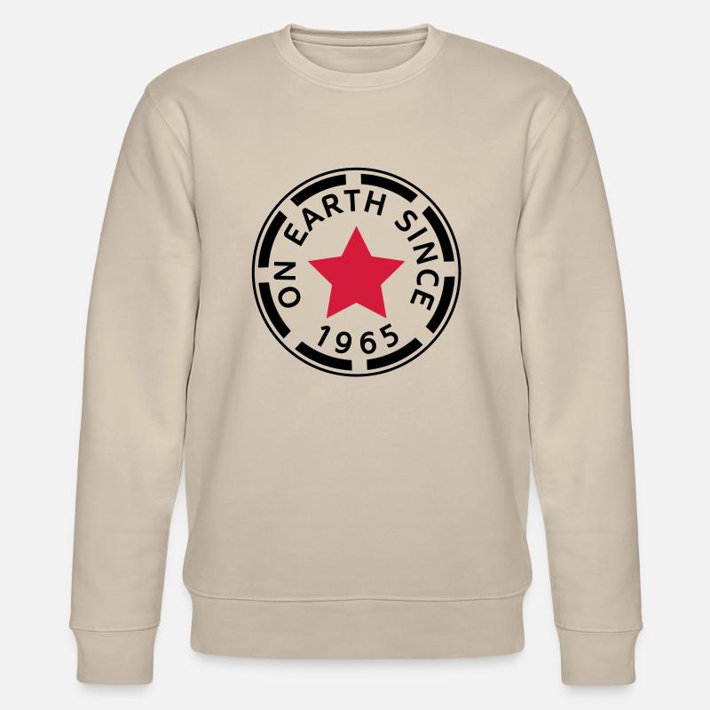 on earth since 1965 (de) - Stanley/Stella Unisex Bio-Sweatshirt CHANGER  - Beige