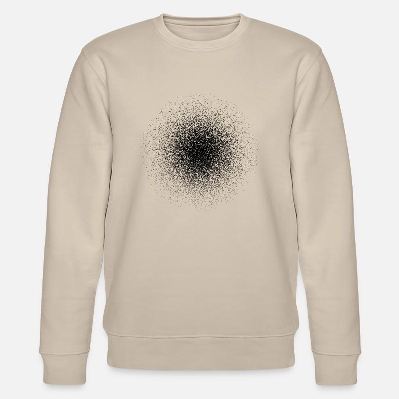 Black point cloud - Stanley/Stella Unisex Bio-Sweatshirt CHANGER  - Beige