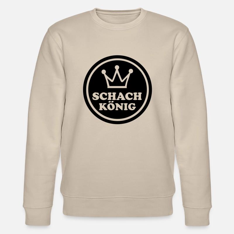 Roi d'échecs - Sweat bio CHANGER Stanley/Stella Unisexe - beige