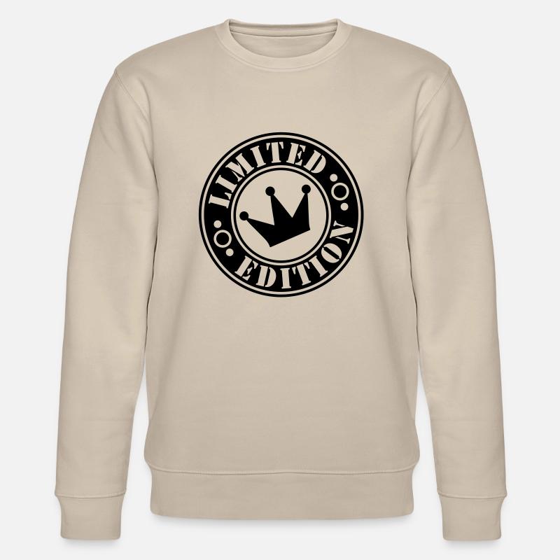 limited edition krone 2ke - Stanley/Stella Unisex Bio-Sweatshirt CHANGER  - Beige
