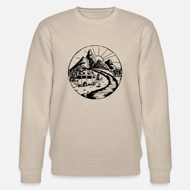 Camper Icon 2 - Stanley/Stella Unisex Bio-Sweatshirt CHANGER  - Beige