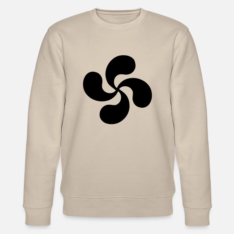 Croix Basque - Sweat bio CHANGER Stanley/Stella Unisexe - beige