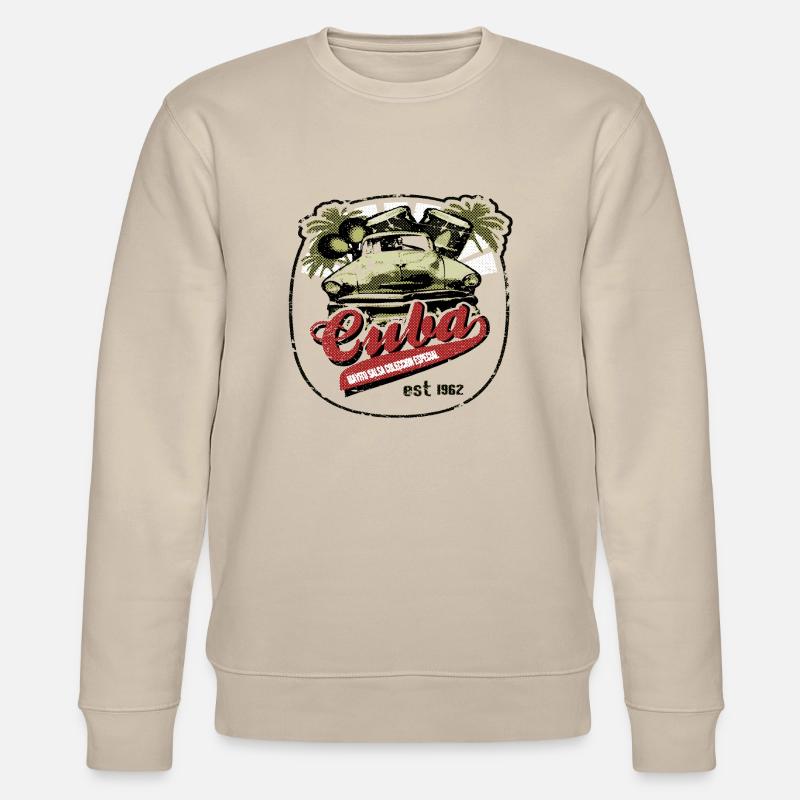 cubasolobraun - Stanley/Stella Unisex Bio-Sweatshirt CHANGER  - Beige