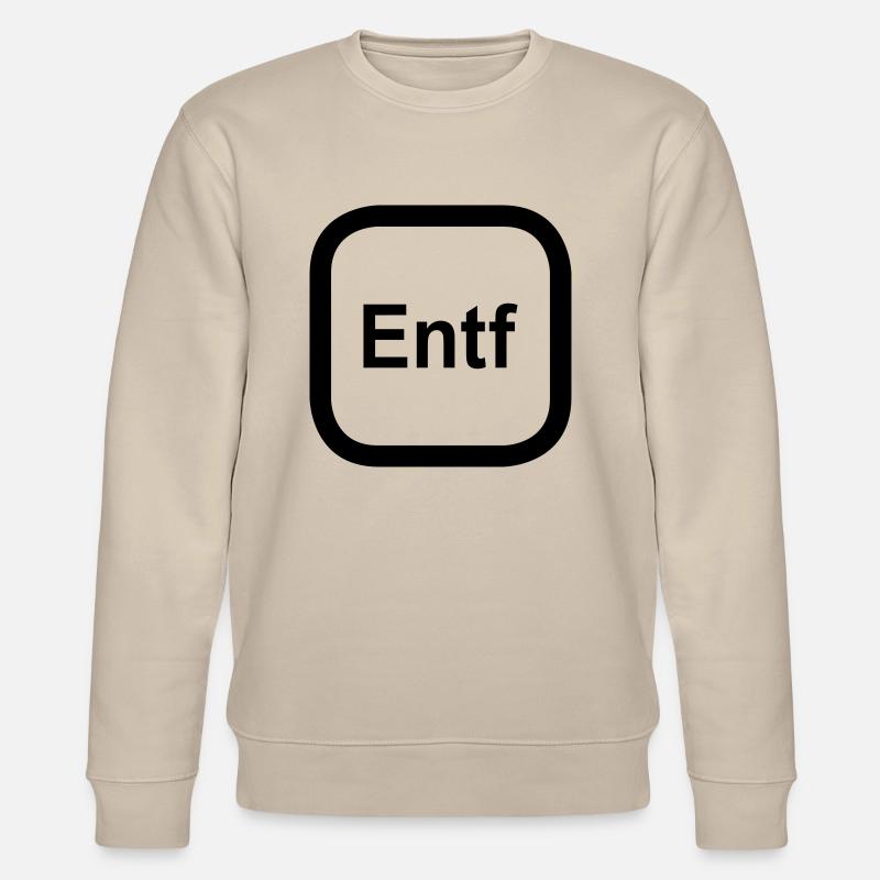 Entf Taste - Stanley/Stella Unisex Bio-Sweatshirt CHANGER  - Beige