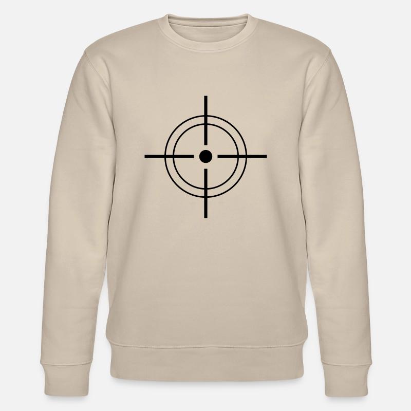 Target / Sniper / Rifle / Sniper 1c - Stanley/Stella CHANGER Unisex Organic Sweatshirt - beige
