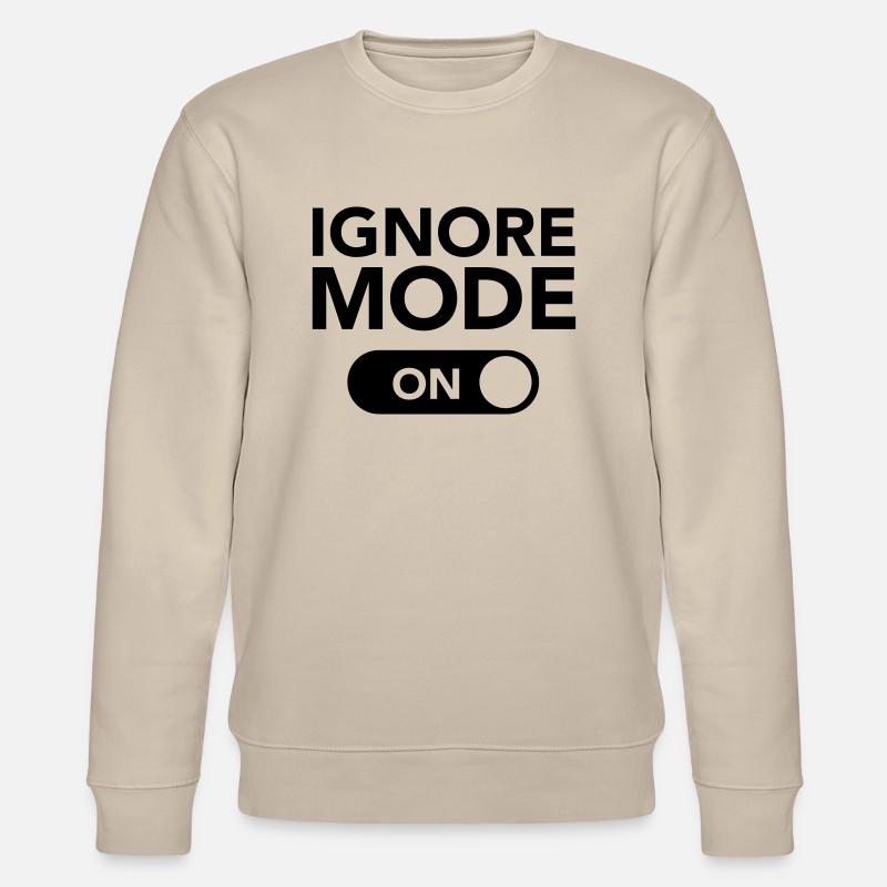 Ignore, Mode (On) - Sweat bio CHANGER Stanley/Stella Unisexe - beige