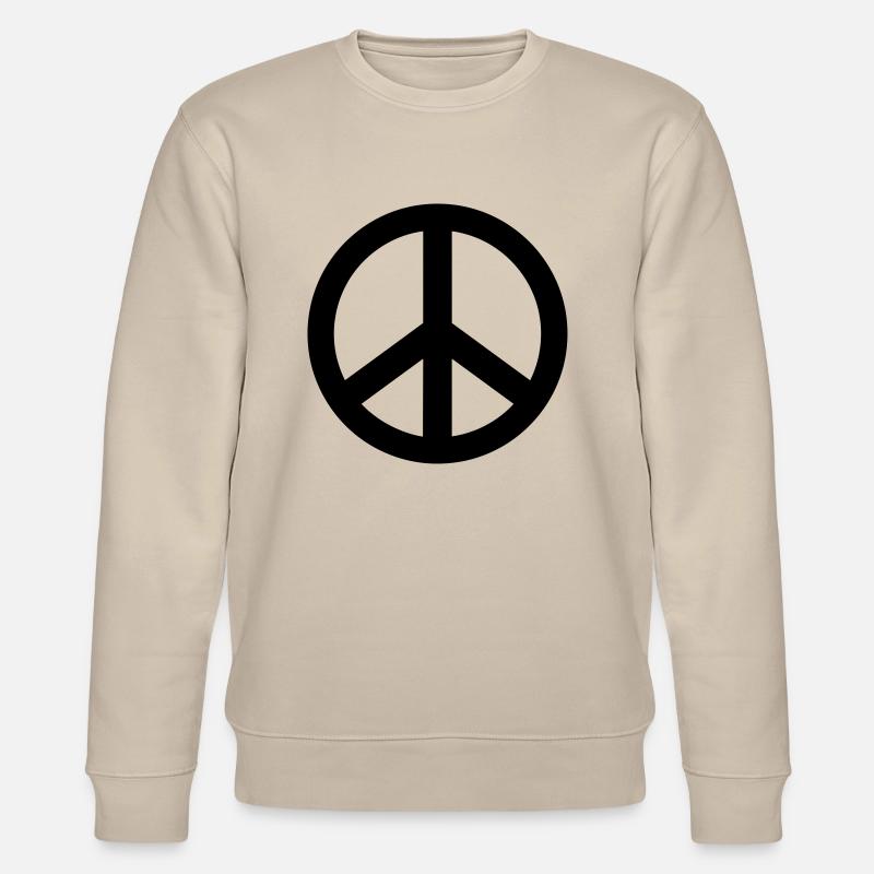 Peace - Stanley/Stella Unisex Bio-Sweatshirt CHANGER  - Beige