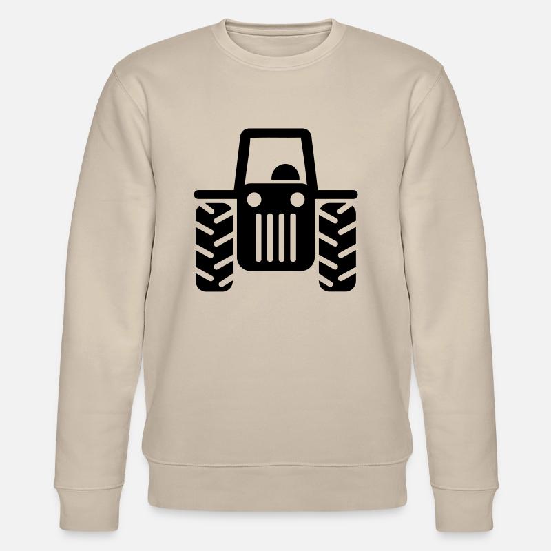 Traktor - Stanley/Stella Unisex Bio-Sweatshirt CHANGER  - Beige