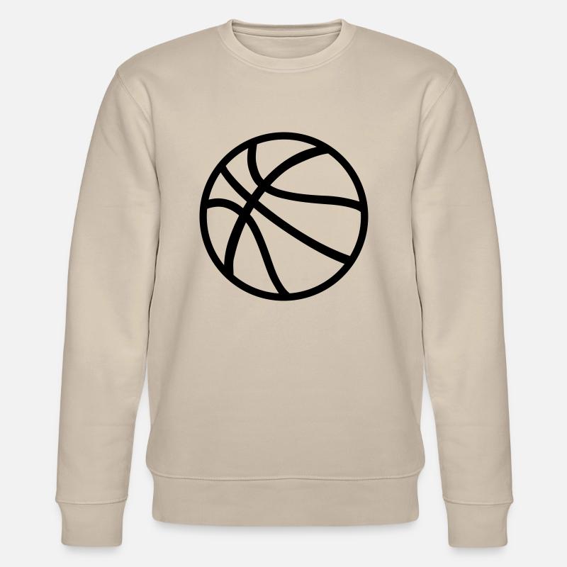 Basketball - Stanley/Stella Unisex Bio-Sweatshirt CHANGER  - Beige