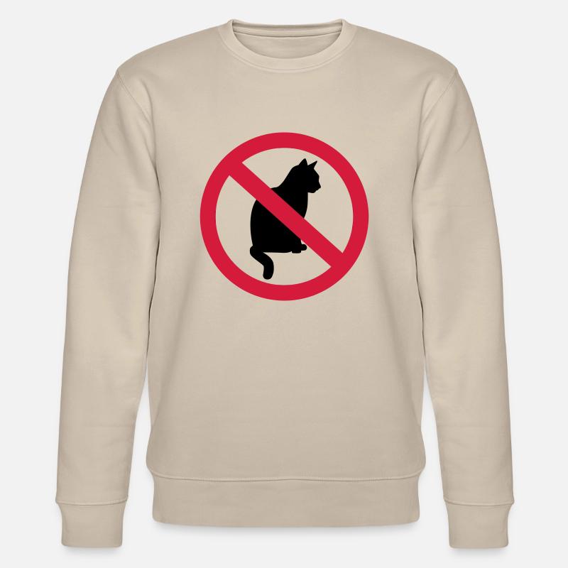 Chat - Sweat bio CHANGER Stanley/Stella Unisexe - beige