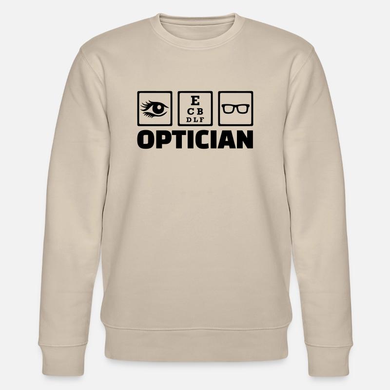 Optiker - Stanley/Stella Unisex Bio-Sweatshirt CHANGER  - Beige