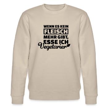 Fleisch - Stanley/Stella Unisex Bio-Sweatshirt CHANGER  - Beige - Vorne - Nik (191cm) & Marisol (170cm)