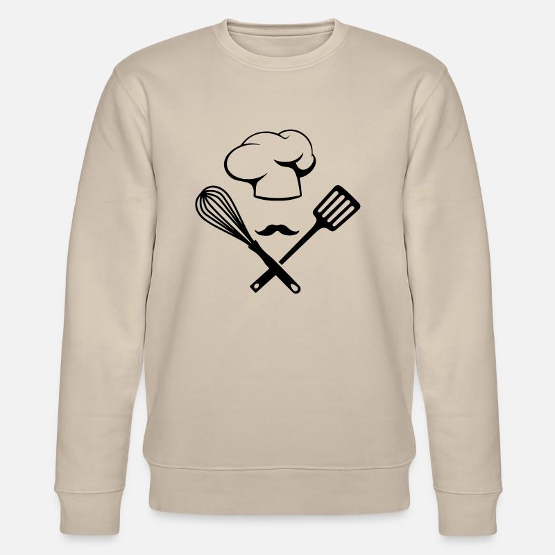 Koch Chef - Stanley/Stella Unisex Bio-Sweatshirt CHANGER  - Beige