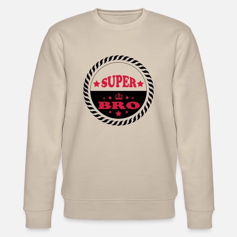 Super bro 111 - Sweat bio CHANGER Stanley/Stella Unisexe - beige