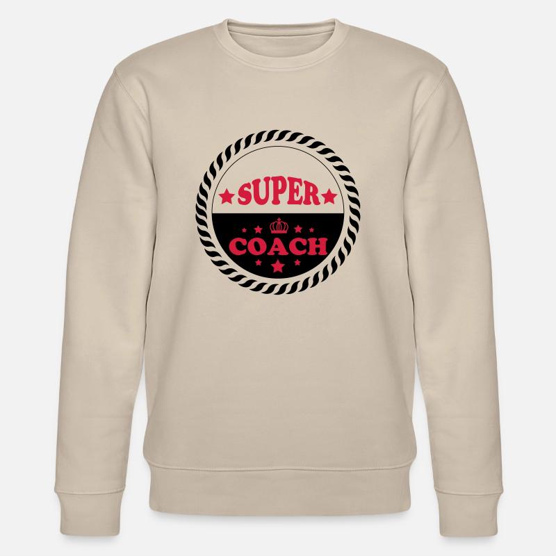 Super coach - Sweat bio CHANGER Stanley/Stella Unisexe - beige