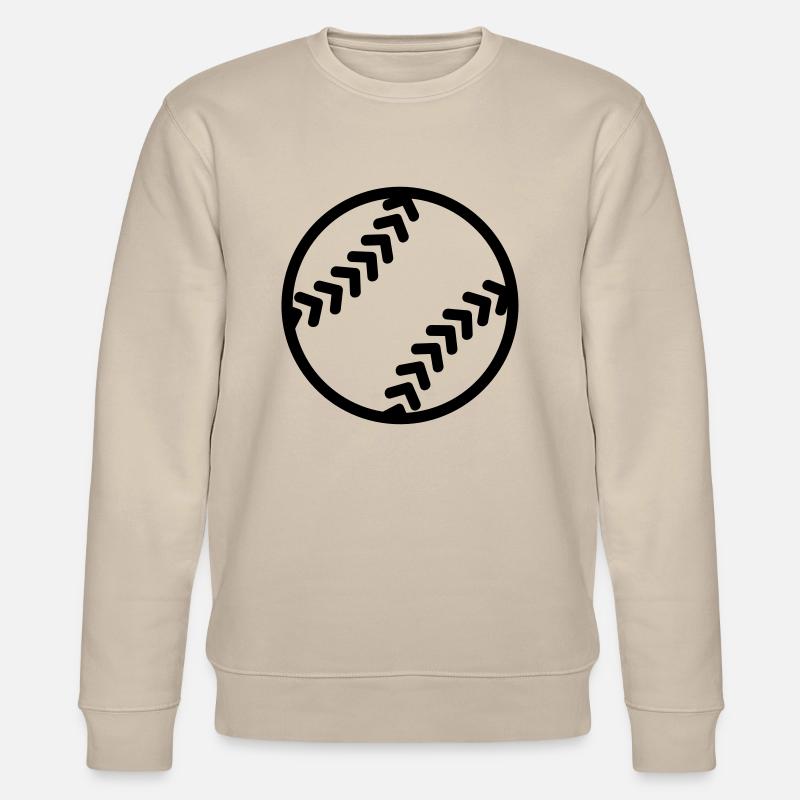 Softball - Stanley/Stella Unisex Bio-Sweatshirt CHANGER  - Beige