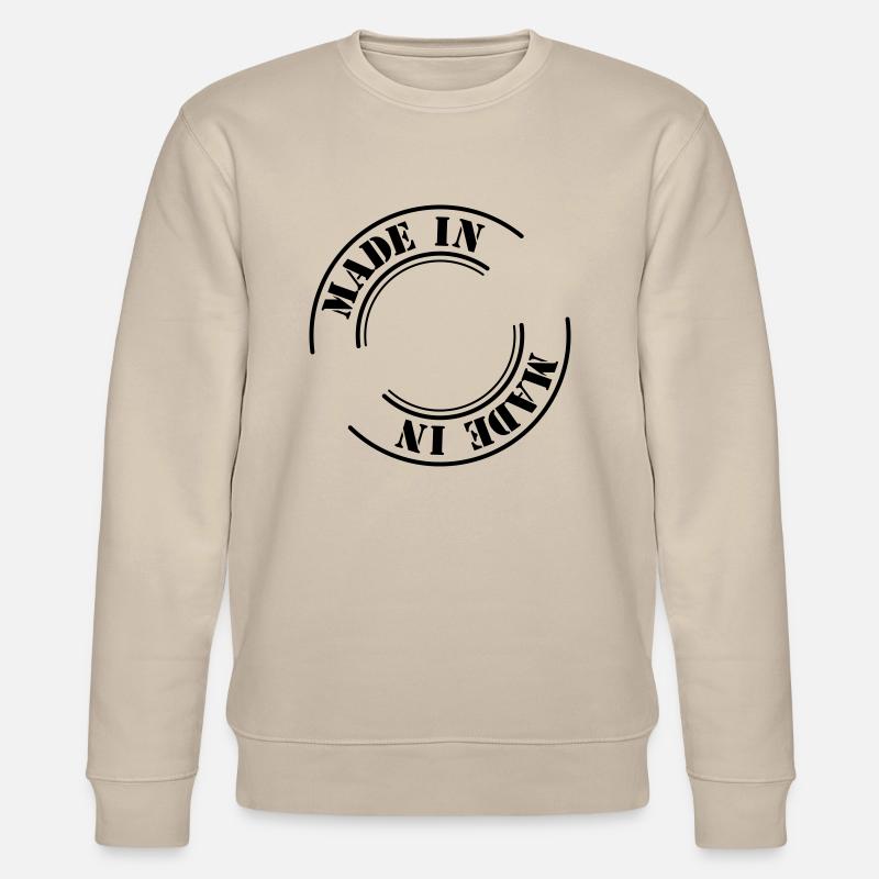 made in - Stanley/Stella Unisex Bio-Sweatshirt CHANGER  - Beige