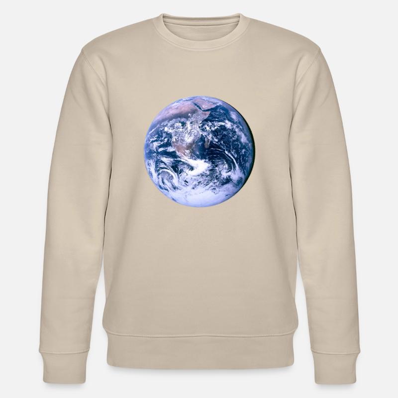 The Blue Marble - Stanley/Stella Unisex Bio-Sweatshirt CHANGER  - Beige