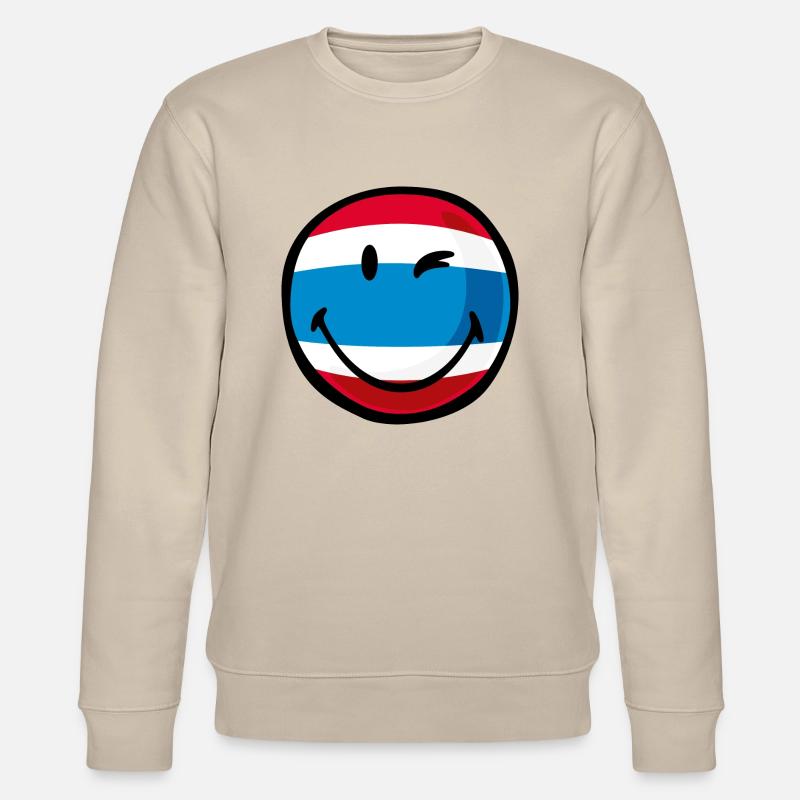 Smiley Thailand - Stanley/Stella Unisex Bio-Sweatshirt CHANGER  - Beige