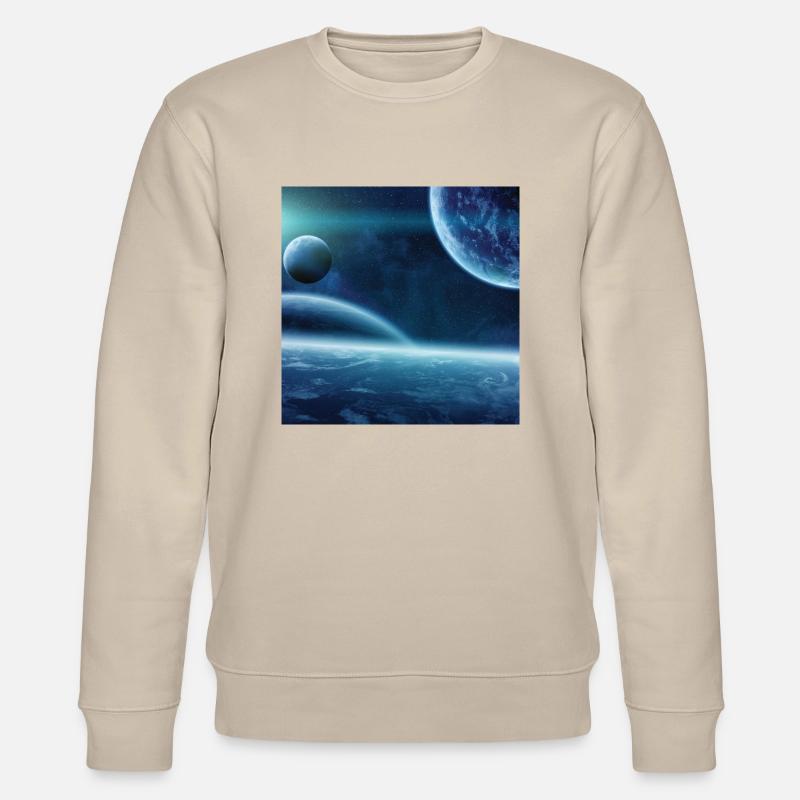 Modèle spatial - Sweat bio CHANGER Stanley/Stella Unisexe - beige