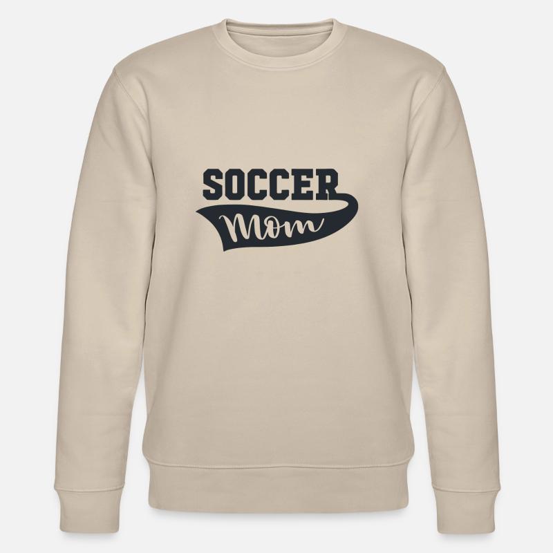 Soccer Mom - Stanley/Stella Unisex Bio-Sweatshirt CHANGER  - Beige