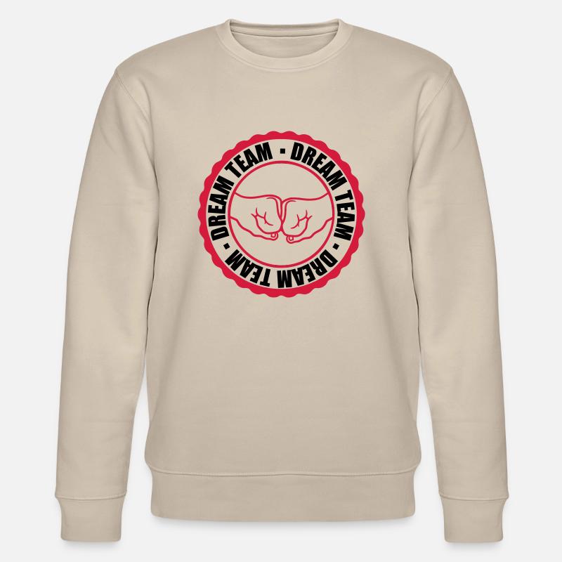 Équipe de rêve Stamp - Sweat bio CHANGER Stanley/Stella Unisexe - beige