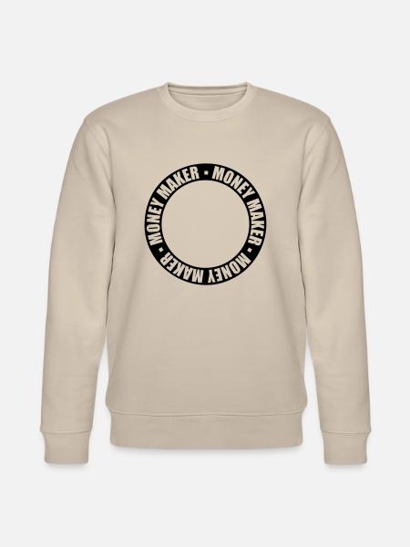Ring Money Maker Dollar - Stanley/Stella CHANGER Unisex Organic Sweatshirt - beige