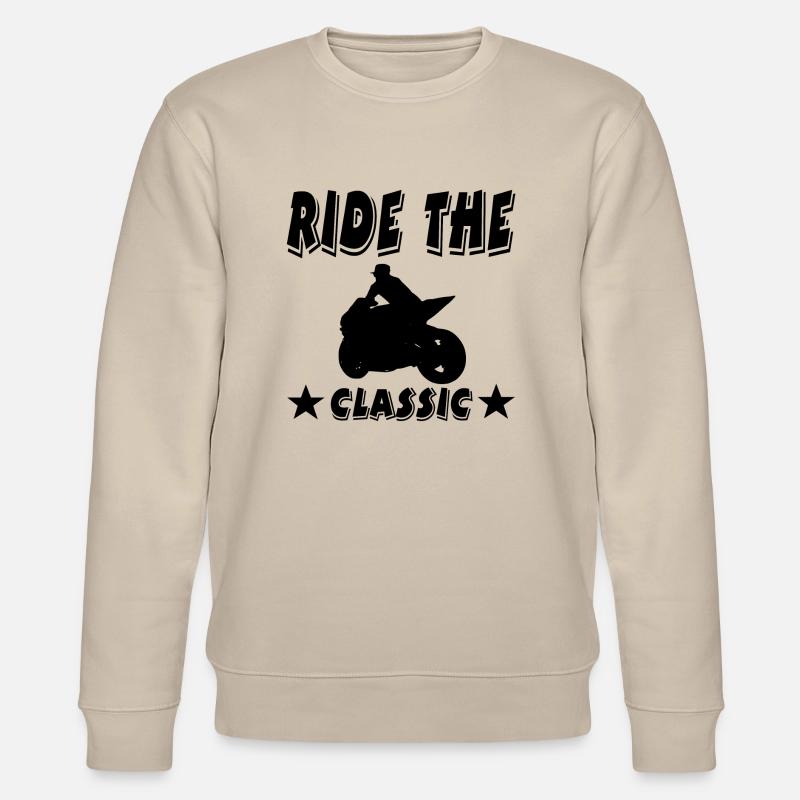 Motorrad - Stanley/Stella Unisex Bio-Sweatshirt CHANGER  - Beige