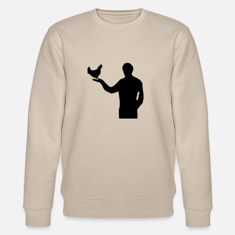 Bauernhof - Stanley/Stella Unisex Bio-Sweatshirt CHANGER - Beige