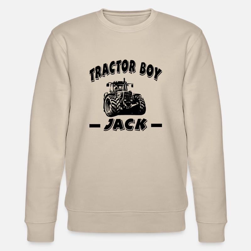 Traktor - Stanley/Stella Unisex Bio-Sweatshirt CHANGER  - Beige