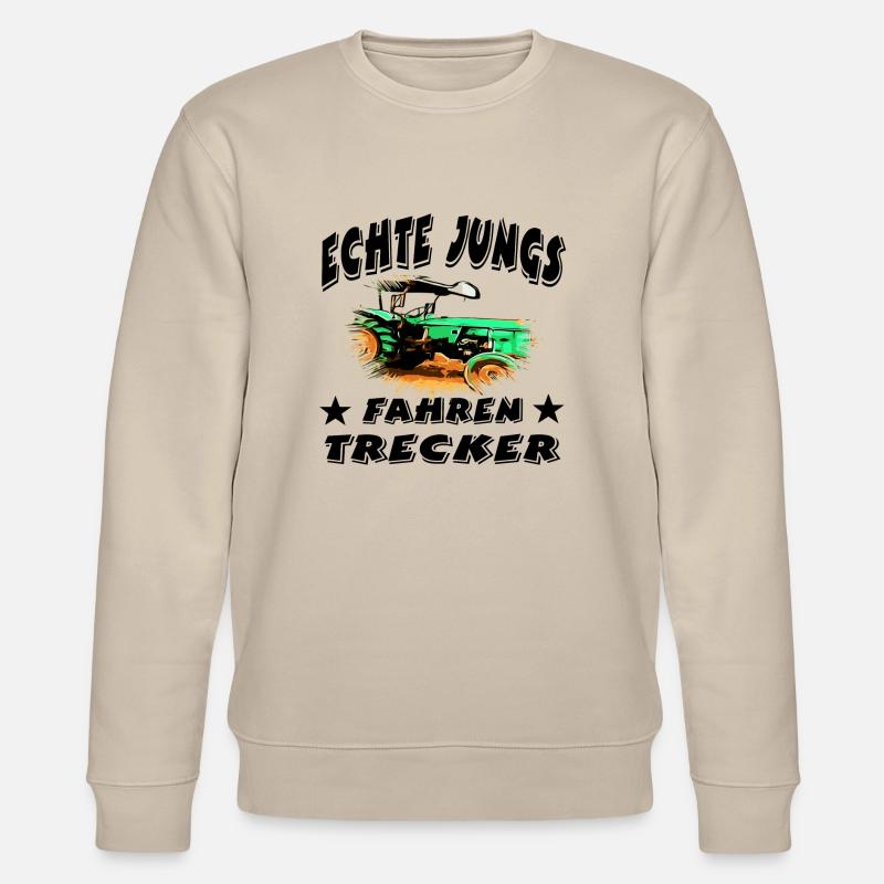 Traktor - Stanley/Stella Unisex Bio-Sweatshirt CHANGER  - Beige