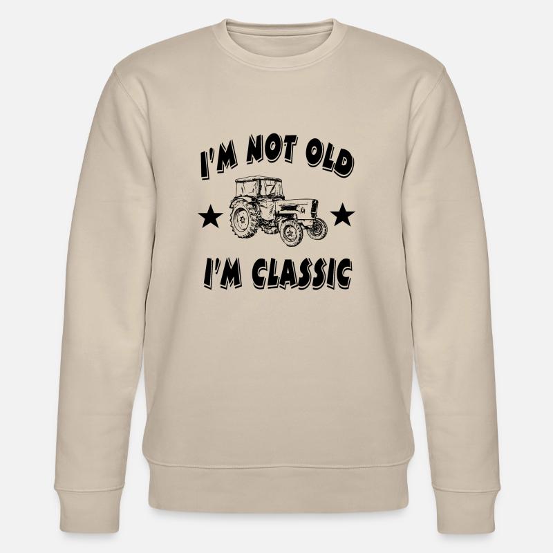 Traktor - Stanley/Stella Unisex Bio-Sweatshirt CHANGER  - Beige