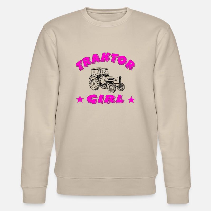 Traktor - Stanley/Stella Unisex Bio-Sweatshirt CHANGER  - Beige