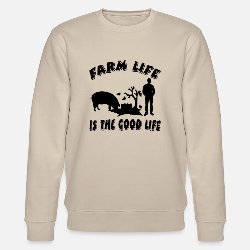 Ferme - Sweat bio CHANGER Stanley/Stella Unisexe - beige