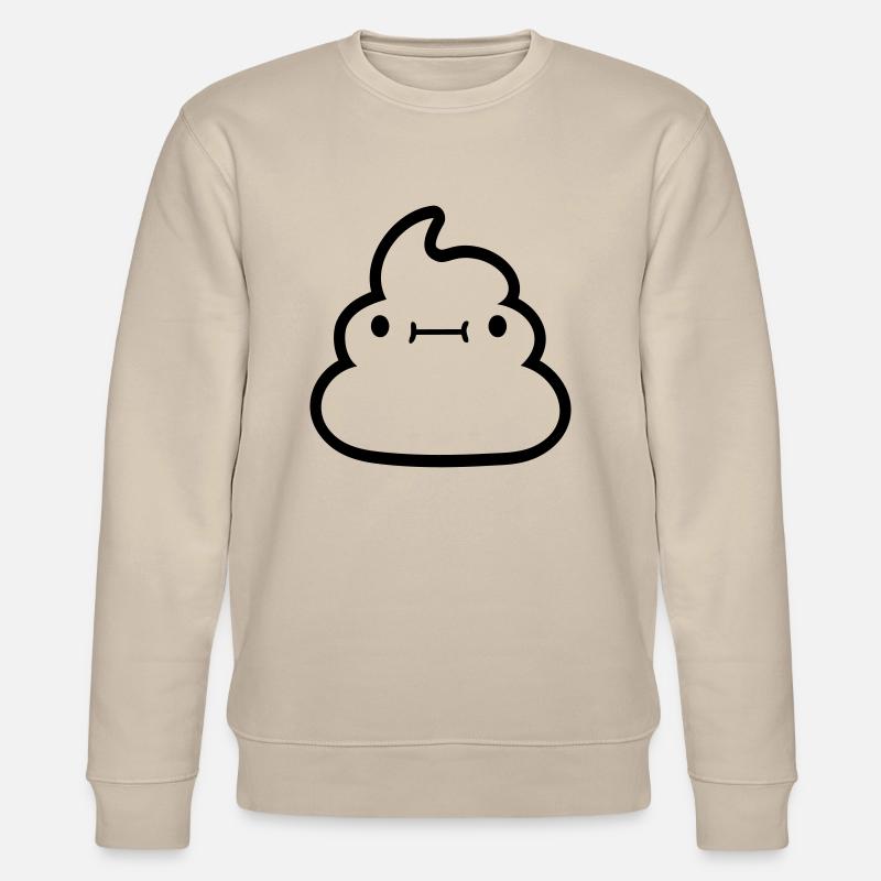 Face Kawaii tas de merde - Sweat bio CHANGER Stanley/Stella Unisexe - beige