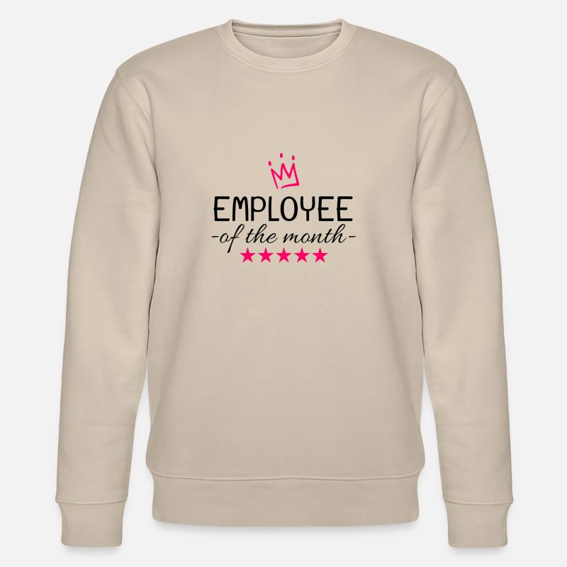 Mitarbeiter des Monats Geschenk - Stanley/Stella Unisex Bio-Sweatshirt CHANGER  - Beige