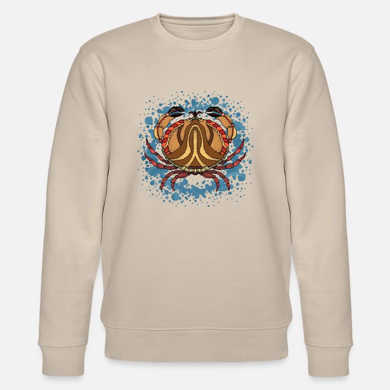 Krebs - Stanley/Stella Unisex Bio-Sweatshirt CHANGER  - Beige