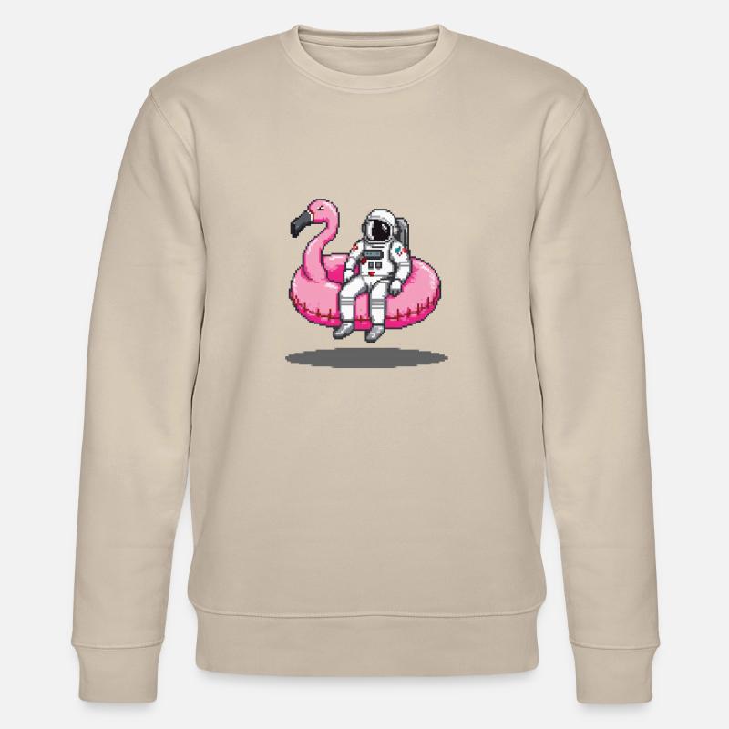 Frisson galactique - Sweat bio CHANGER Stanley/Stella Unisexe - beige