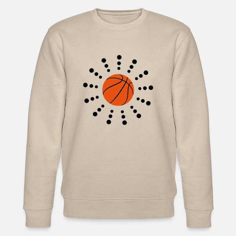 Basketball - Stanley/Stella Unisex Bio-Sweatshirt CHANGER  - Beige
