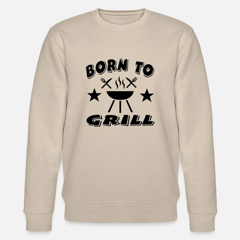 Grillen - Stanley/Stella Unisex Bio-Sweatshirt CHANGER  - Beige