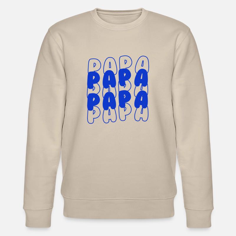 Papa Blau - Stanley/Stella Unisex Bio-Sweatshirt CHANGER  - Beige