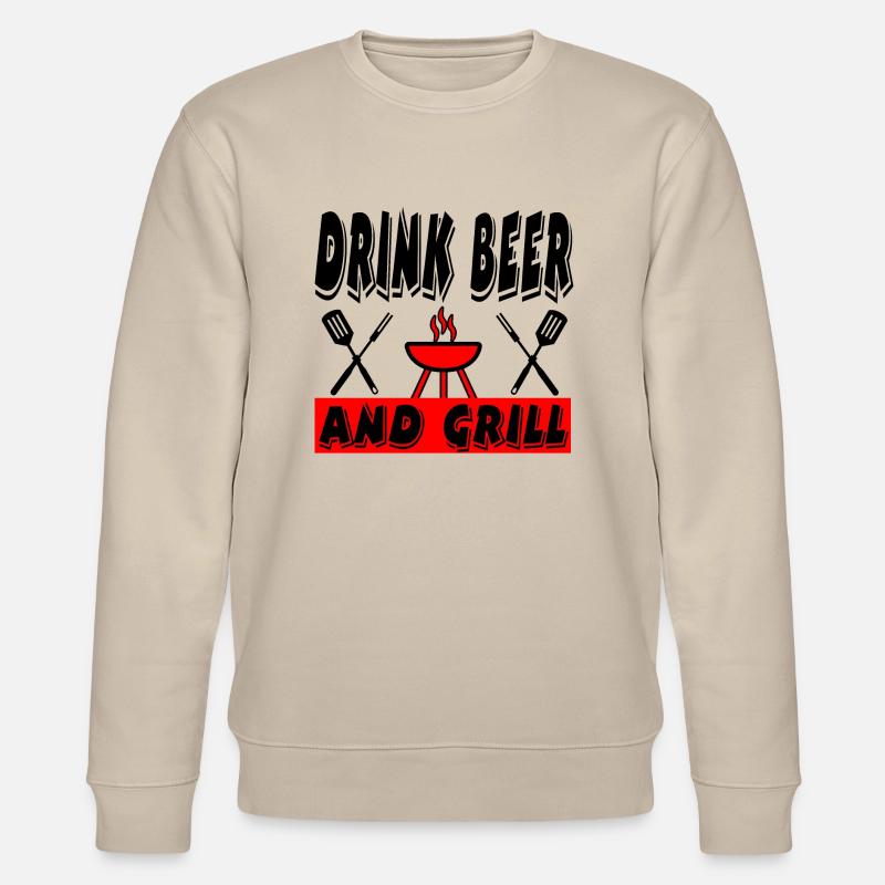 Bier - Stanley/Stella Unisex Bio-Sweatshirt CHANGER  - Beige