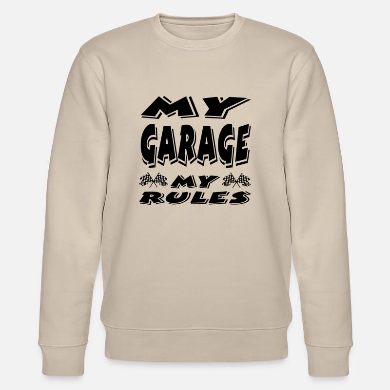 Garaż - Ekologiczna bluza unisex Stanley/Stella CHANGER  - beżowy