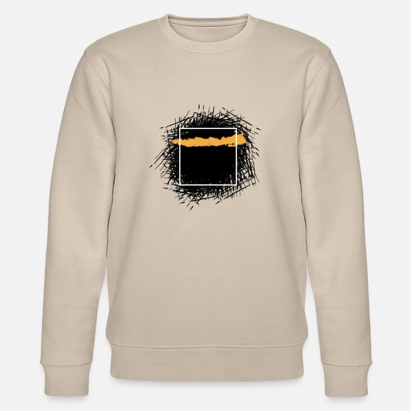 Abstract Kaaba - Stanley/Stella Unisex Bio-Sweatshirt CHANGER - Beige