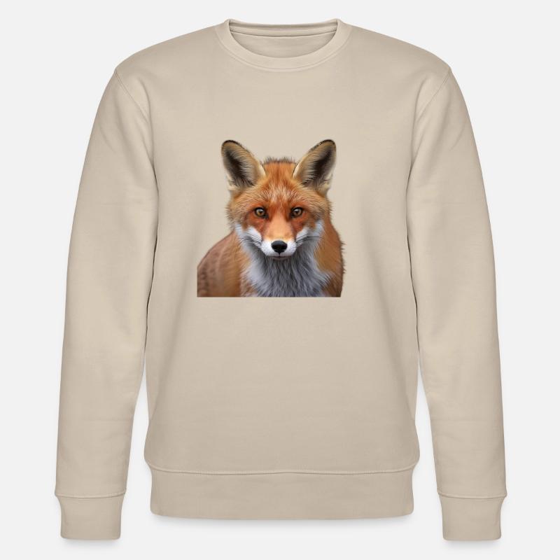 Fuchs - Stanley/Stella Unisex Bio-Sweatshirt CHANGER  - Beige