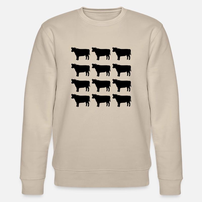 Vache - Sweat bio CHANGER Stanley/Stella Unisexe - beige