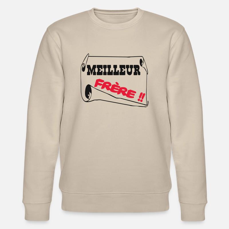 Bester Bruder - Stanley/Stella Unisex Bio-Sweatshirt CHANGER  - Beige
